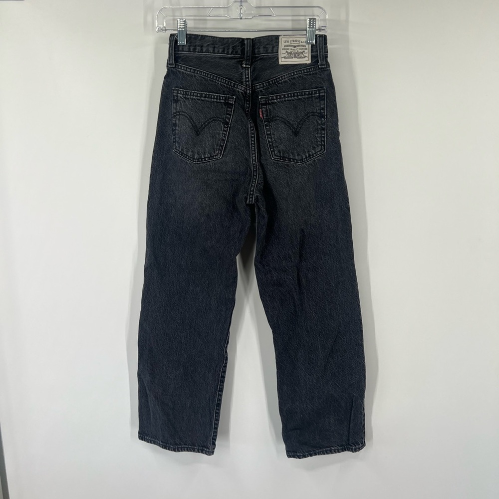 Levi’s Ribcage Straight Button Fly Jeans High Rise - Picture 5 of 7